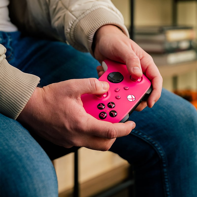 Microsoft Controller Wireless Xbox Series X|S Xbox One Windows  Deep Pink