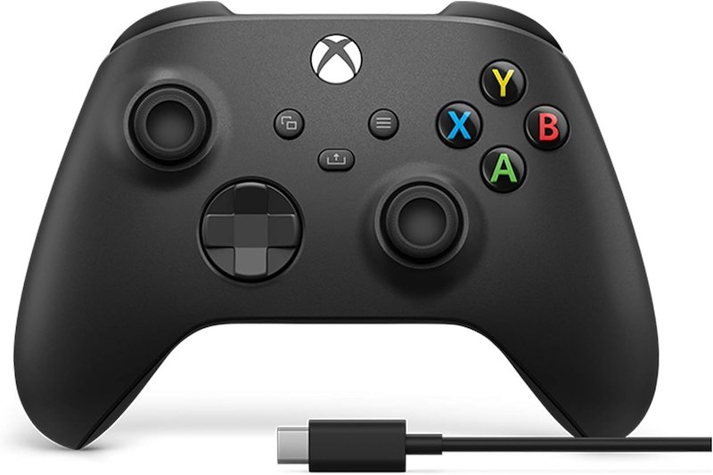 Microsoft Xbox Wireless Controller Usb C W10 Nero