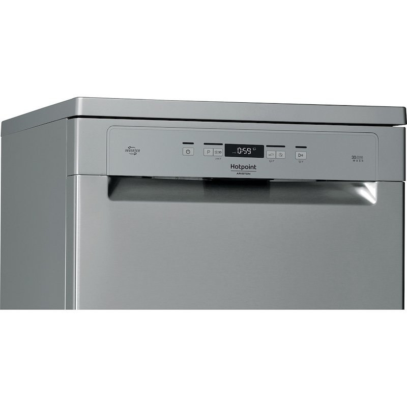 Hotpoint Lavastoviglie HFC 3C41 CW X Acciaio inossidabile