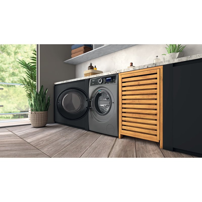 Hotpoint Ariston Lavatrice 10 Kg H8 09ads Gpower It Argento
