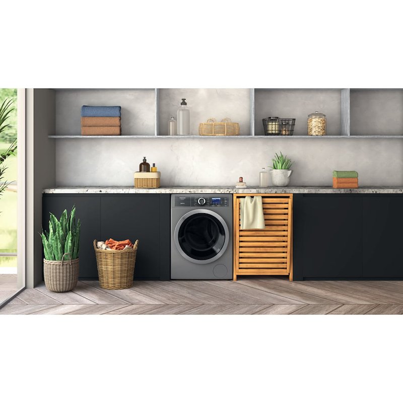 Hotpoint Ariston Lavatrice 10 Kg H8 09ads Gpower It Argento