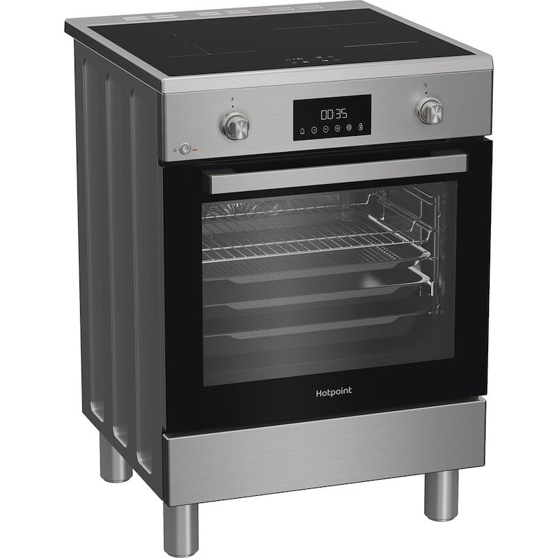 Hotpoint-ariston cucina elettria H6i8lmsax Acciaio inox