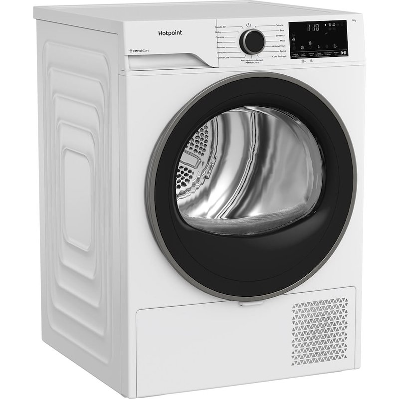 Hotpoint Asciugatrice 9kg Hpt 93d Bs It Bianco