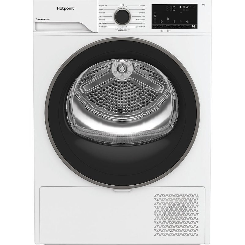 Hotpoint Asciugatrice 9kg Hpt 93d Bs It Bianco