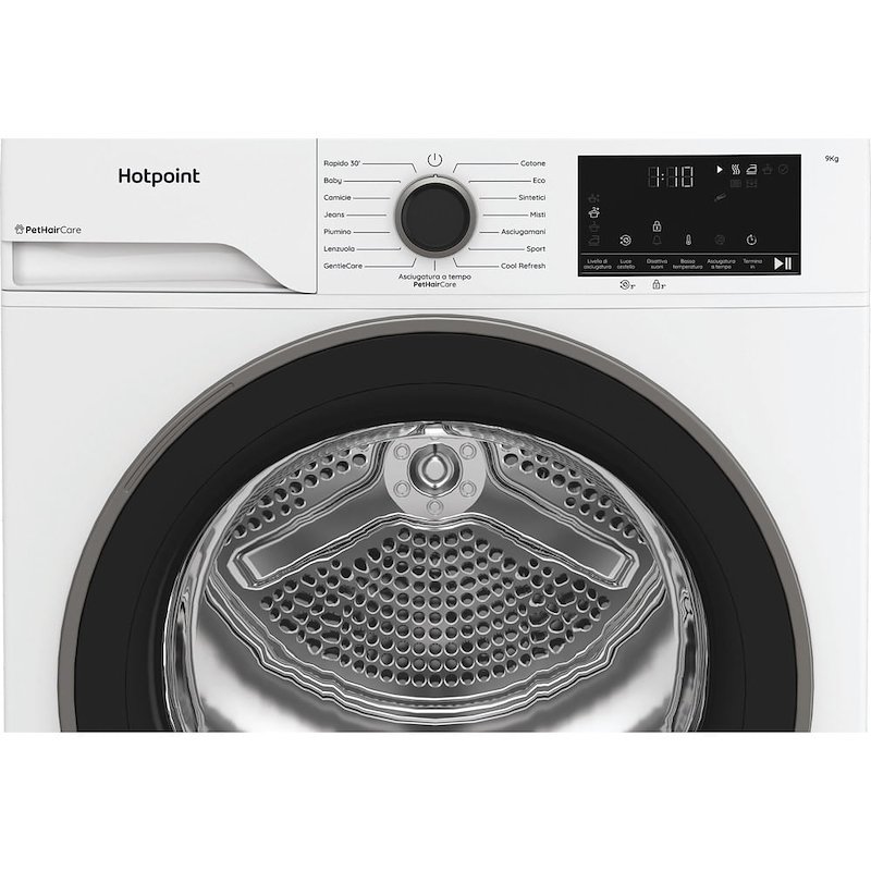 Hotpoint Asciugatrice 9kg Hpt 93d Bs It Bianco