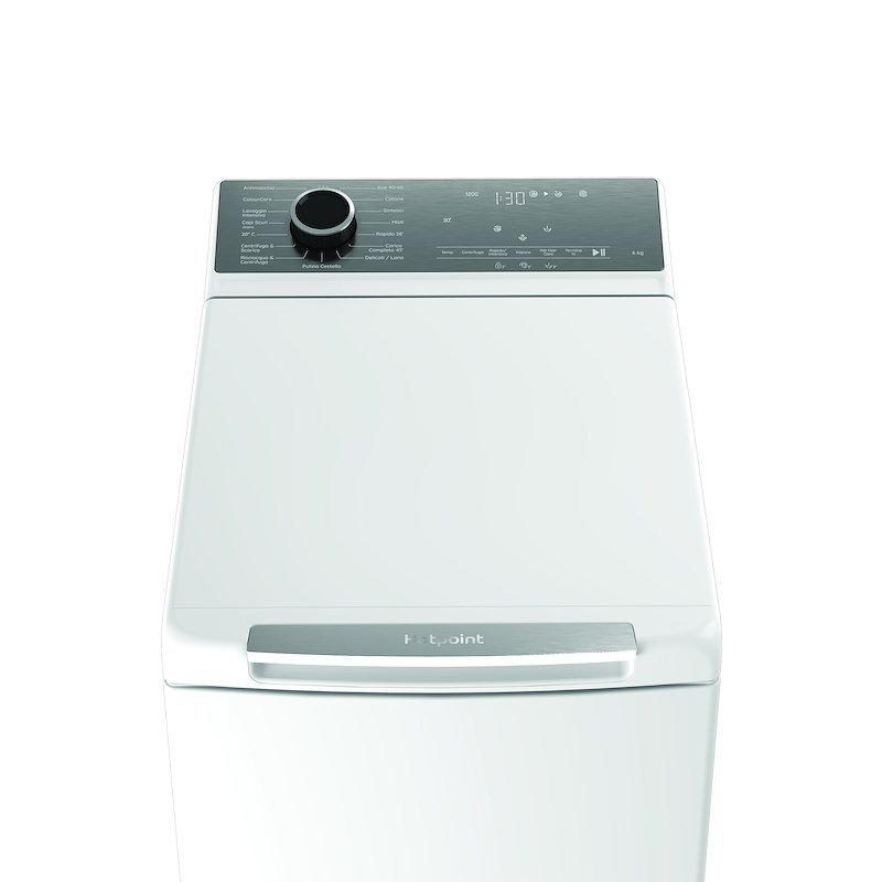 Hotpoint-ariston Lavatrice carica dall'alto Htlcare 66s It Bianco