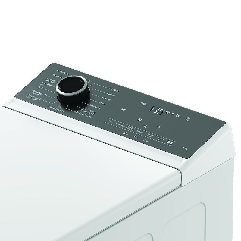 Hotpoint-ariston Lavatrice carica dall'alto Htlcare 66s It Bianco