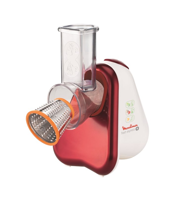 Moulinex Fresh Express DJ755G Affettatutto Grattugia Elettrico Rosso