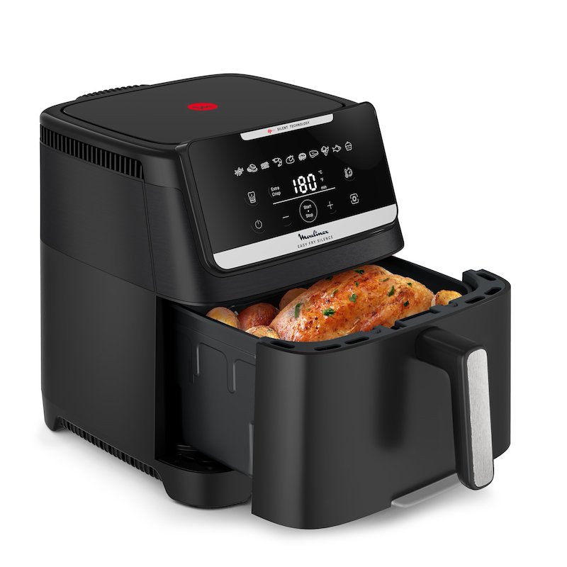 Moulinex Friggitrice ad Aria 7L Easy Fry Silence EZ8428F0 Nero