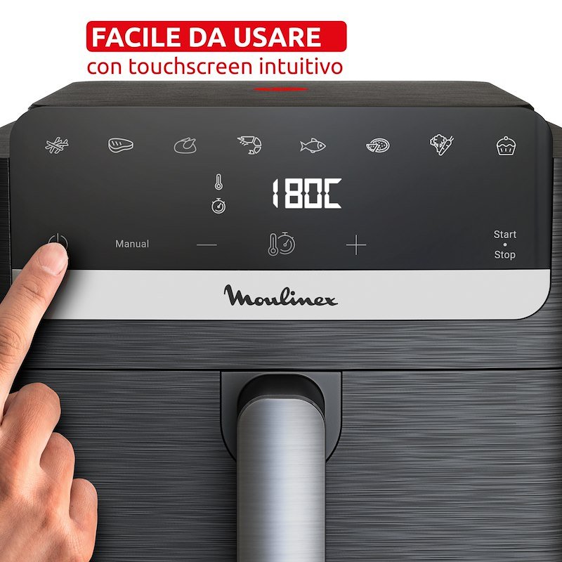 Moulinex Friggitrice ad aria Easy Fry Mega Compact Ez8618f0