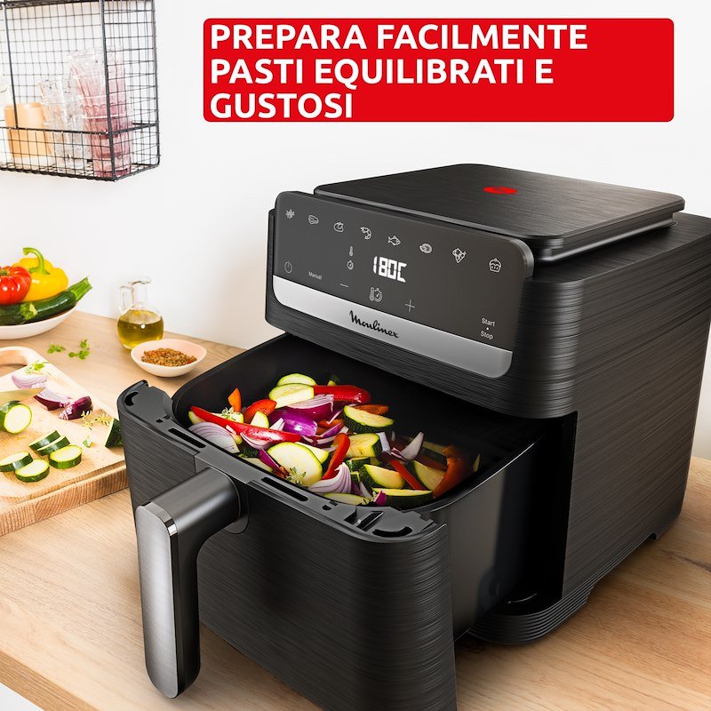 Moulinex Friggitrice ad aria Easy Fry Mega Compact Ez8618f0