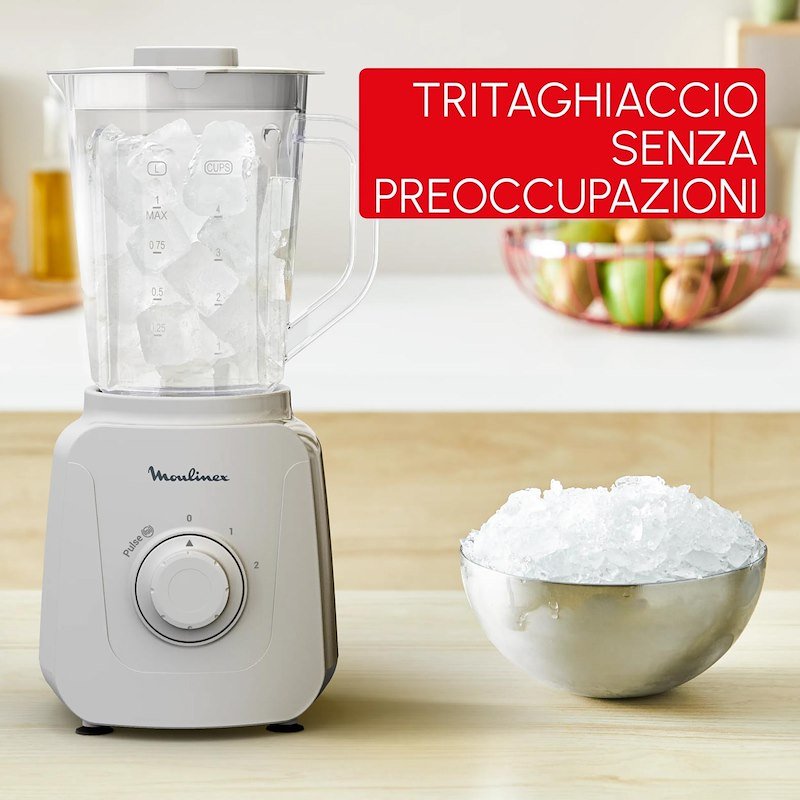 Moulinex Frullatore Lm410bf0 Grigio