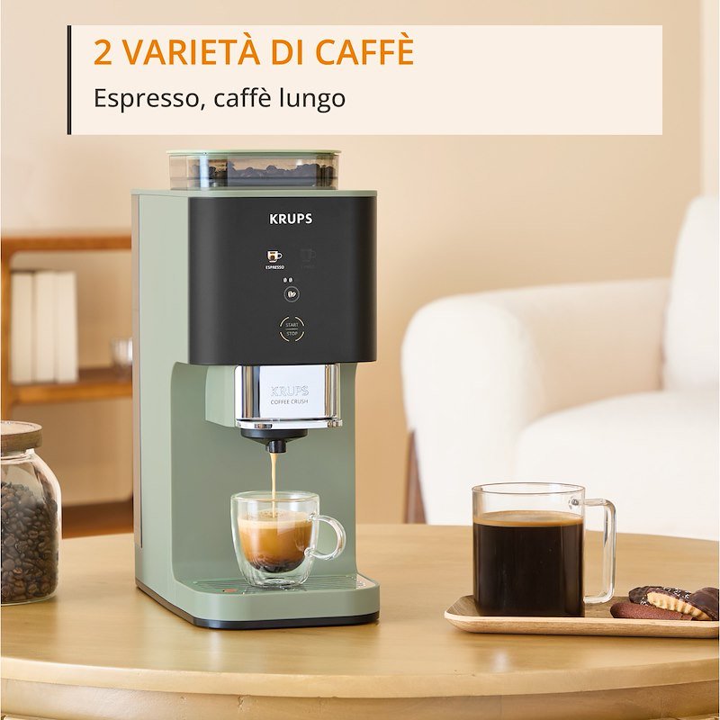 Krups Macchina del caffè automatica Sa401le0 Lichen