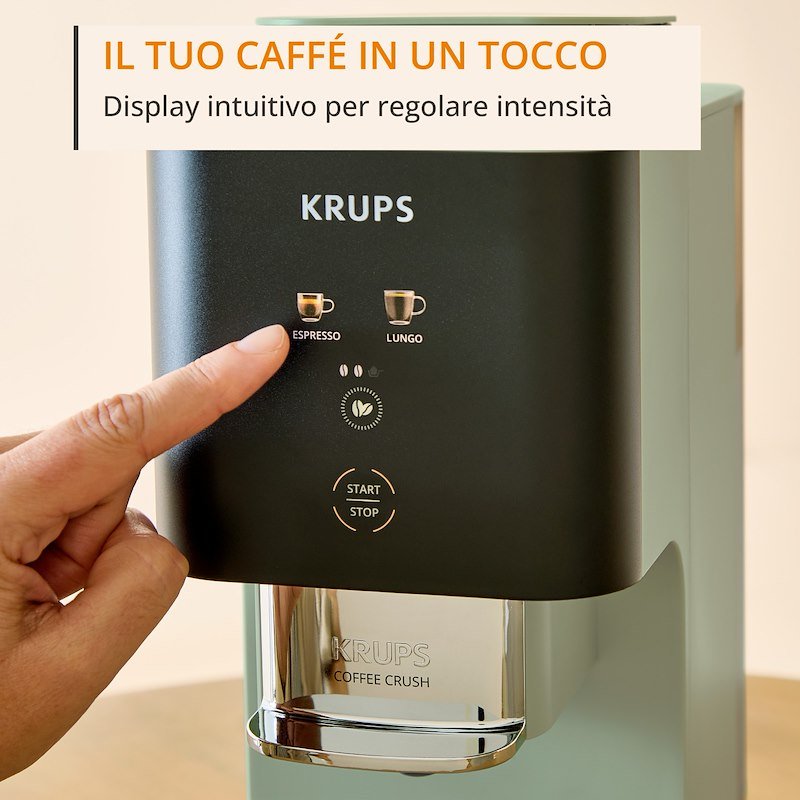 Krups Macchina del caffè automatica Sa401le0 Lichen
