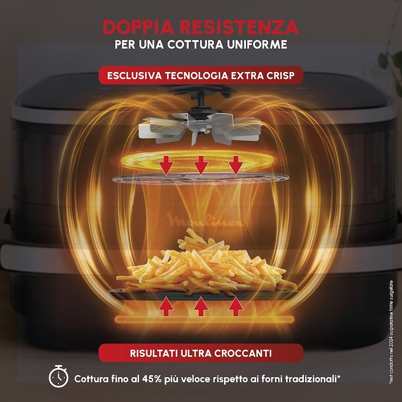 Moulinex Friggitrice ad aria Al402h