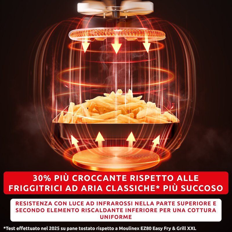 Moulinex 	Friggitrice ad aria Ez8328f0