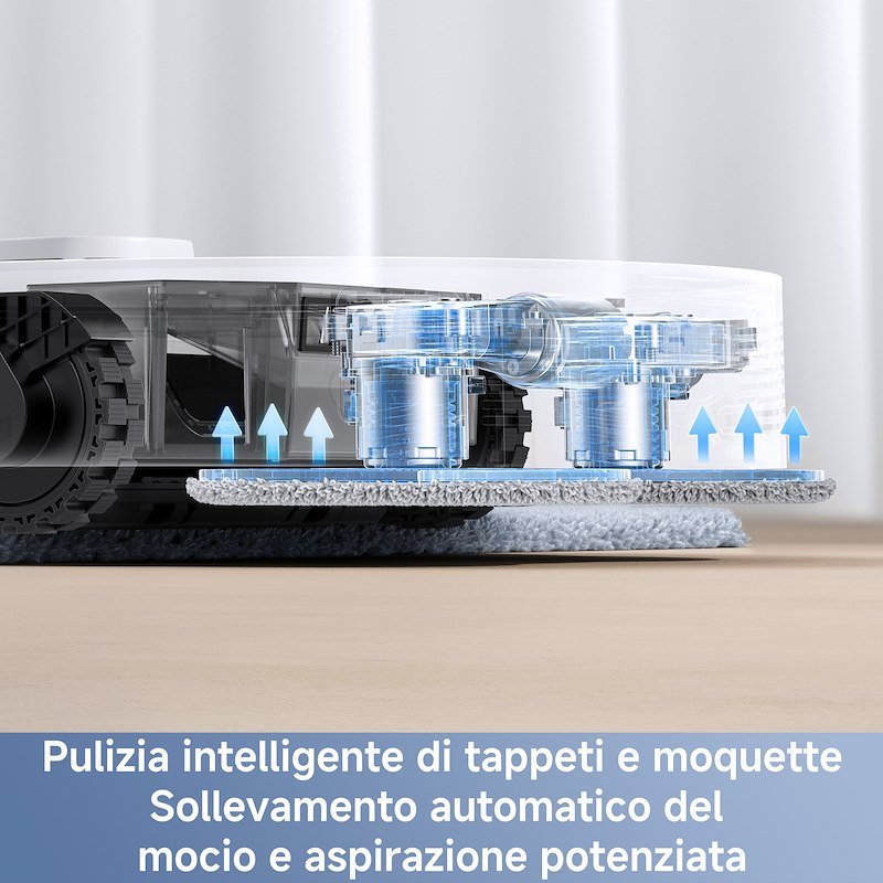 Mova Robot aspira e lava E40 ULTRA VIM E40VIM ULTRA Bianco