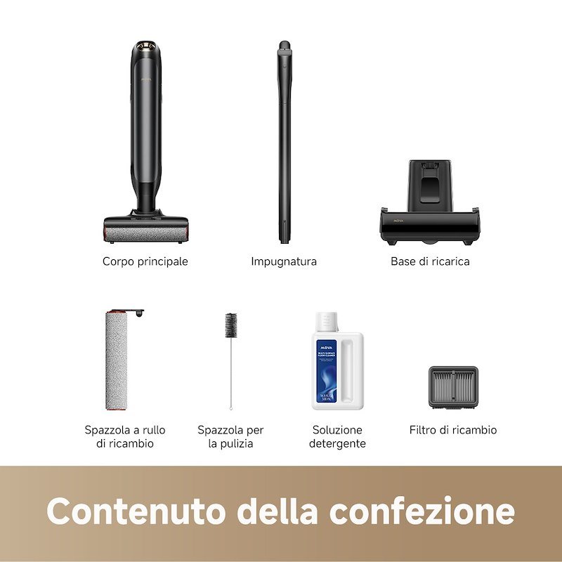 Mova Scopa ricaricabile M10 Vim Wet & Dry