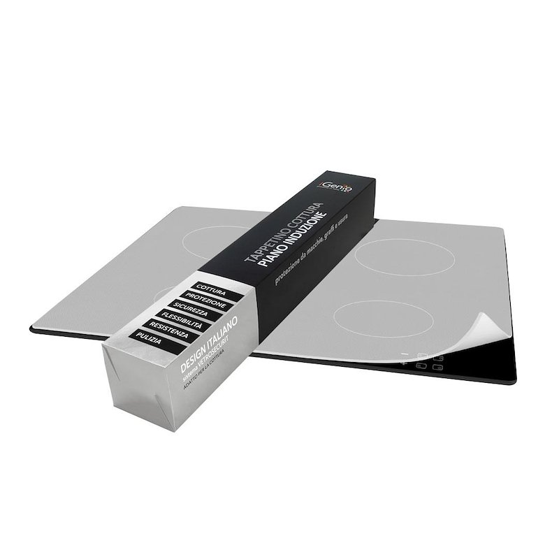 Ametera Tappetino cottura piano induzione 287 Nero fumè