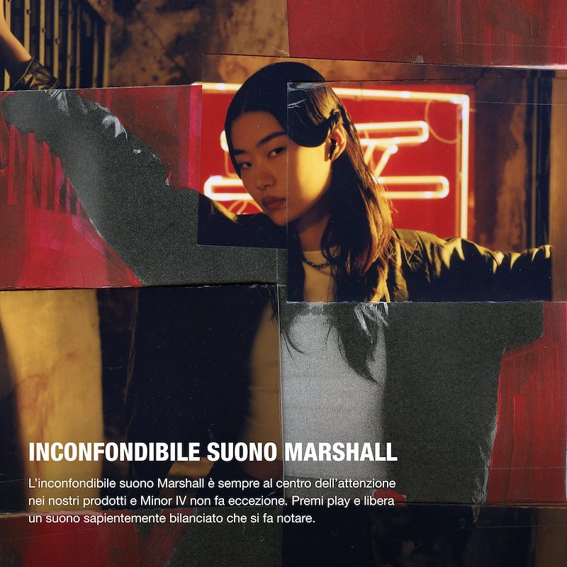 Marshall Auricolari Minor Iv Tws Black