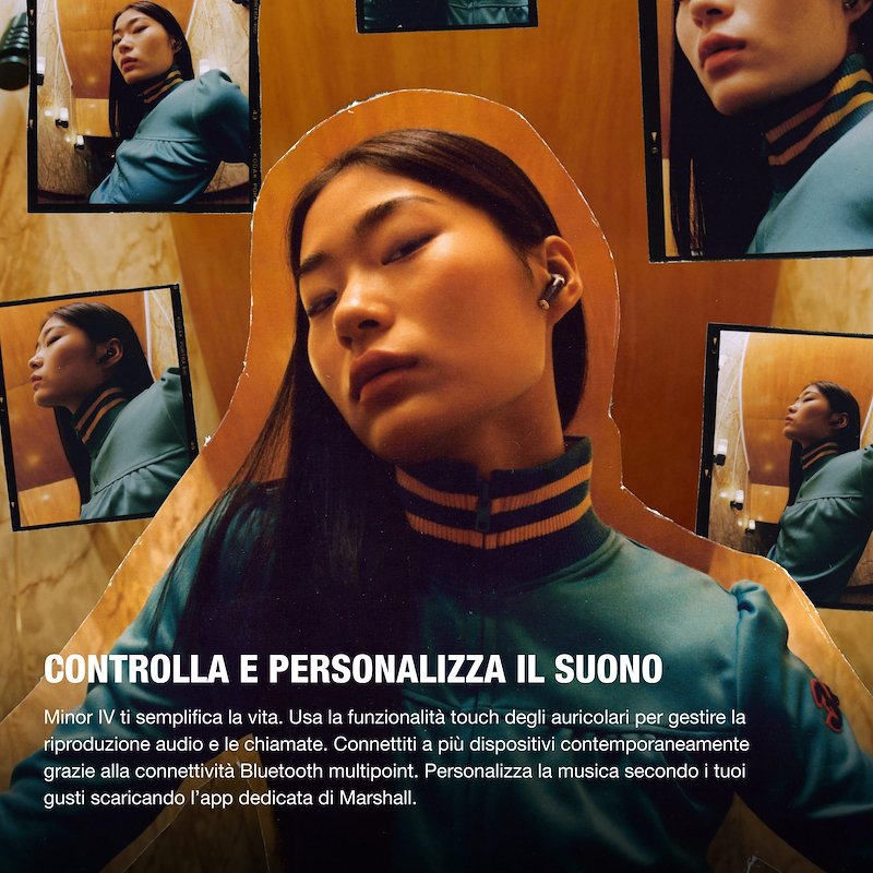 Marshall Auricolari Minor Iv Tws Black