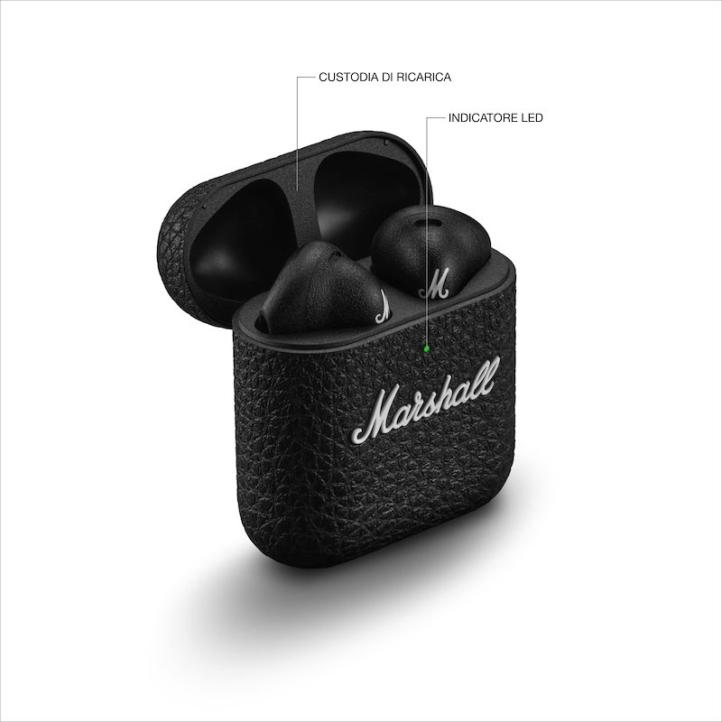 Marshall Auricolari Minor Iv Tws Black