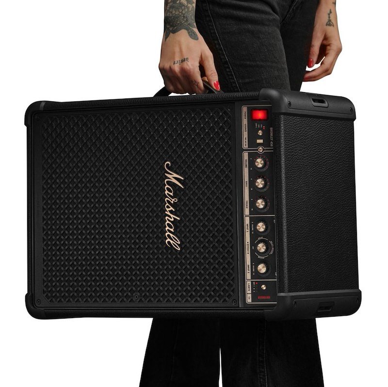 Marshall Speaker Bromley 450 BLACK & BRASS