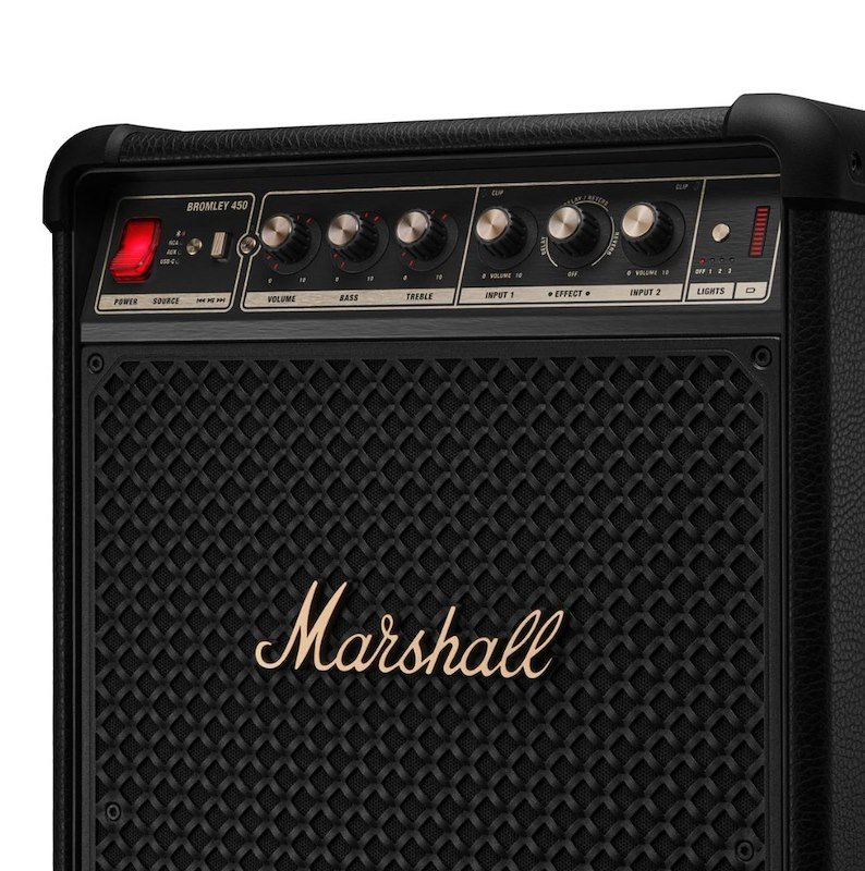 Marshall Speaker Bromley 450 BLACK & BRASS
