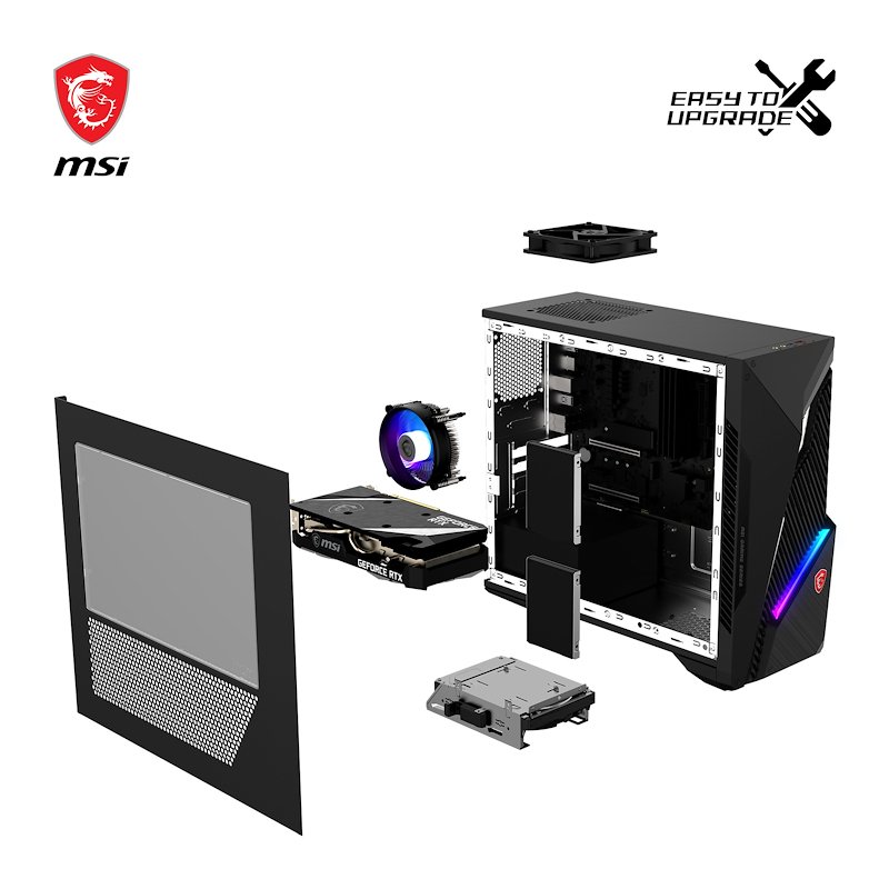 Msi Desktop Gaming MAG INFINITE S3 14NUD7-2411IT 16GB / 1TB Nero