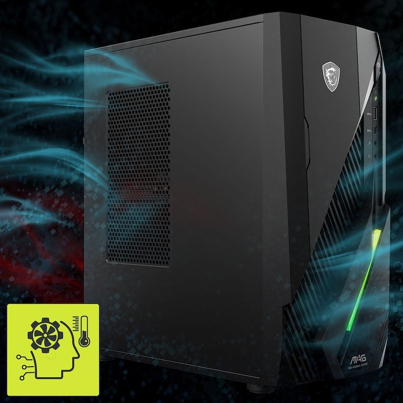 Msi Desktop Gaming Mag Infinite E1 14nvl5-104eu Nero