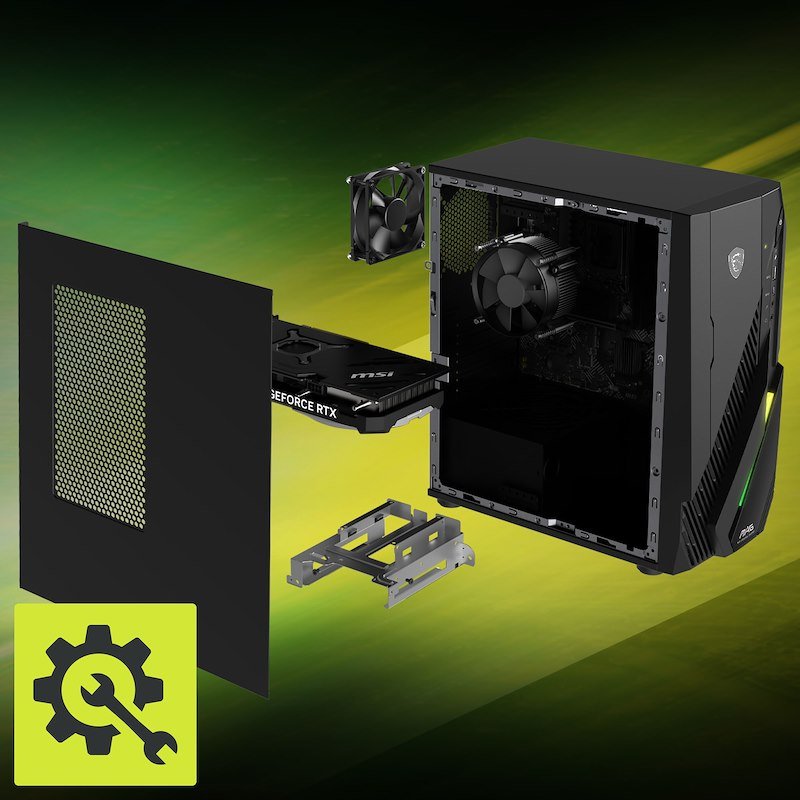 Msi Desktop Gaming Mag Infinite E1 14nvl5-104eu Nero