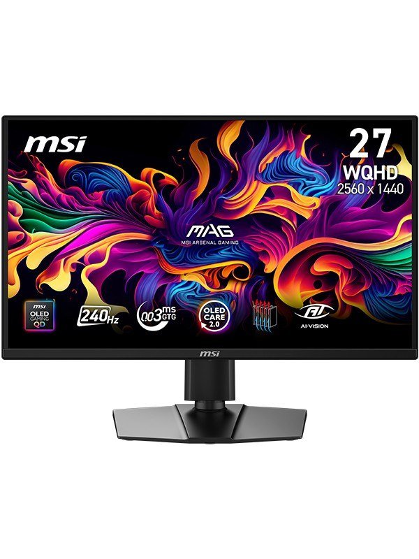 Msi Monitor Gaming 26,5" Mag 272qp Qd-oled X24