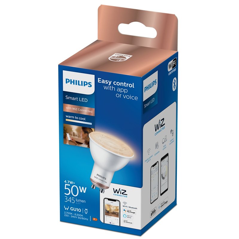 Philips WIZ - Lampadina Led GU10 TW 37232000