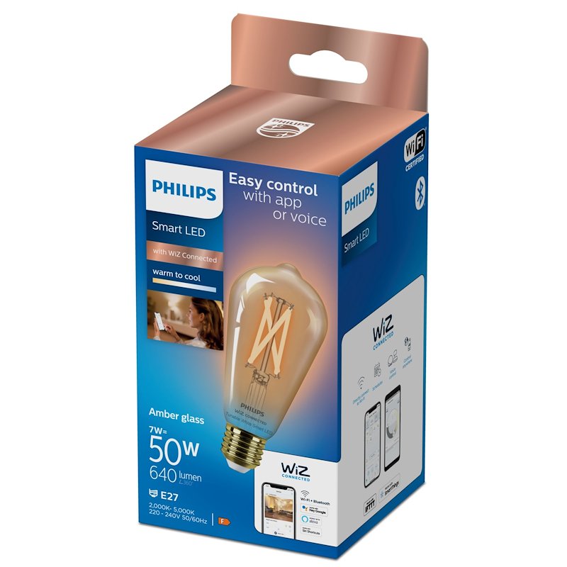 Philips Signify - Edison WFB 50W ST64 E27 Wireless dimmerabile - 37226900