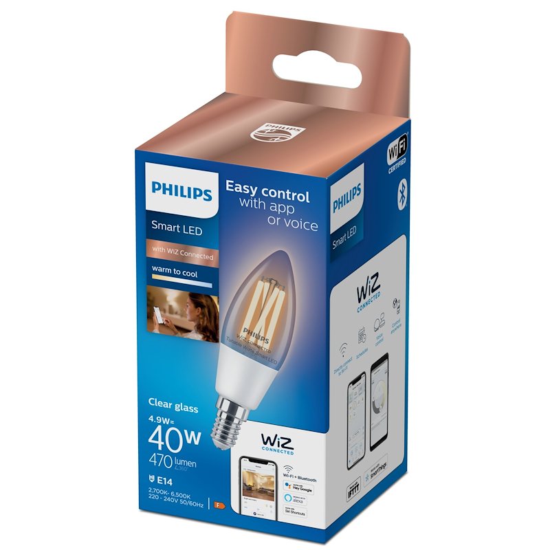 Philips - Lampadina Led Candela TW E14 40W 37206100