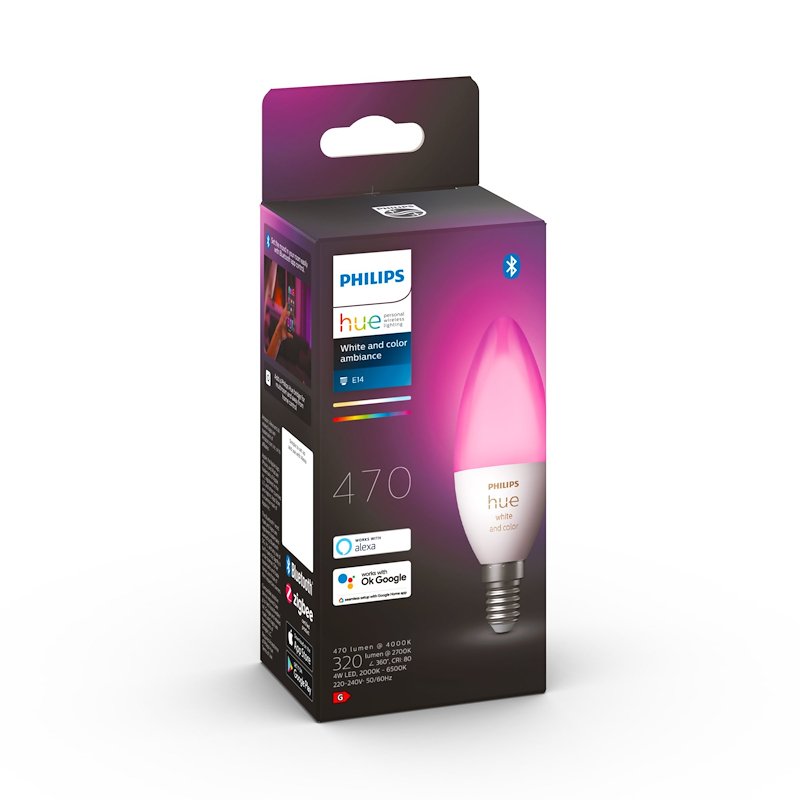 Philips Hue - White and Color ambiance Lampadina Smart E14 35661000