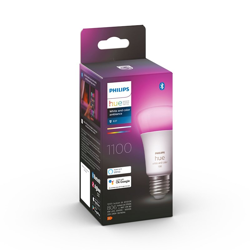 Philips Hue - White and Color ambiance E27 (confezione da 1) 29117100