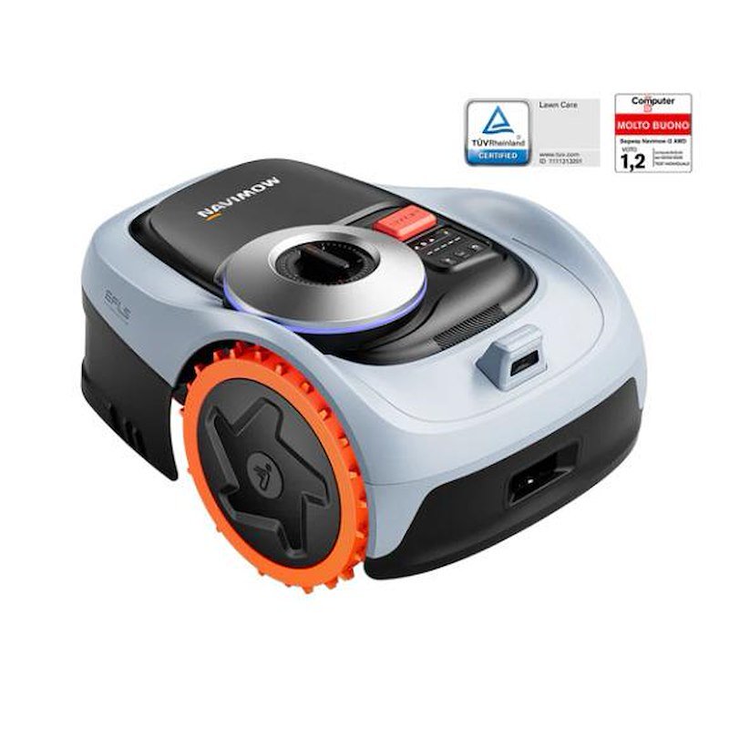 Navimow Tagliaerba a batteria I208e Awd Nero/Arancione