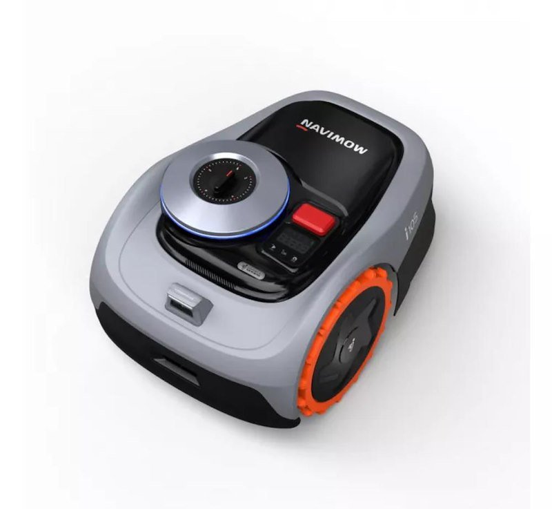 Navimow Tagliaerba a batteria I208e Awd Nero/Arancione