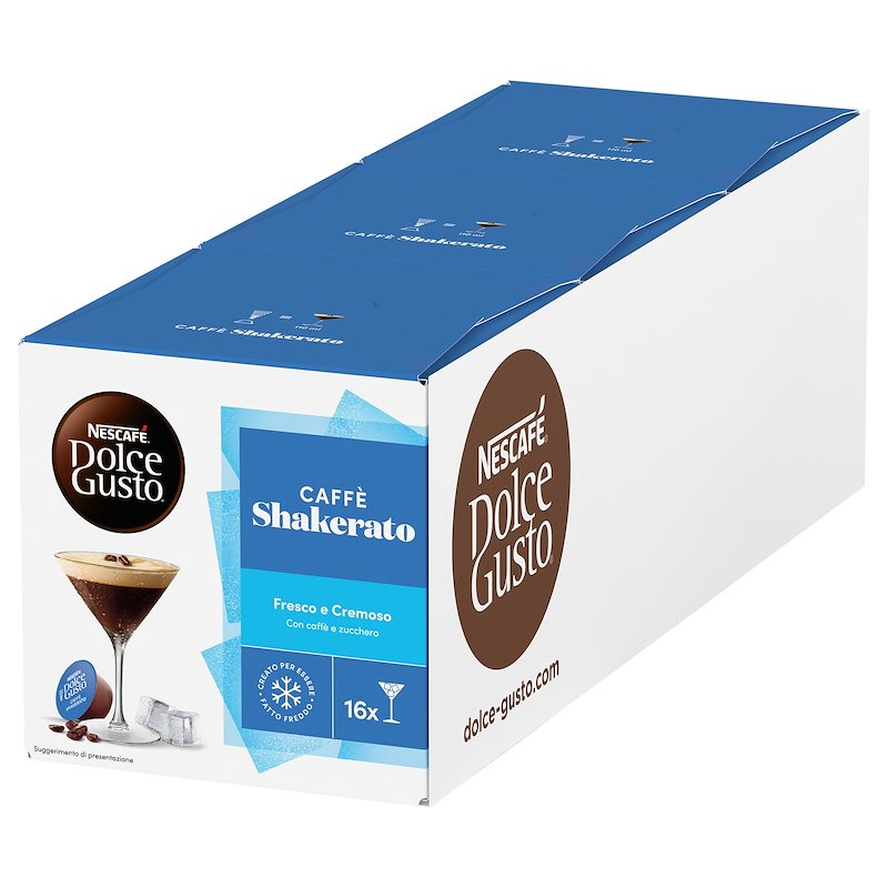 Nestle' Dolce Gusto Caffè Shakerato 16 Capsule 12602908
