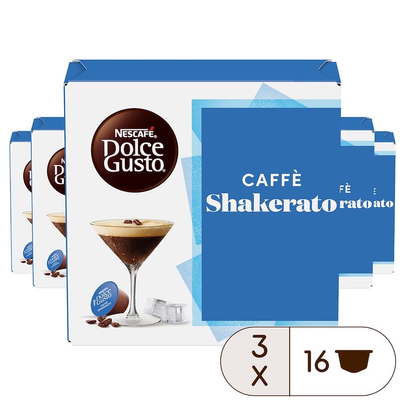 Nestle' Dolce Gusto Caffè Shakerato 16 Capsule 12602908