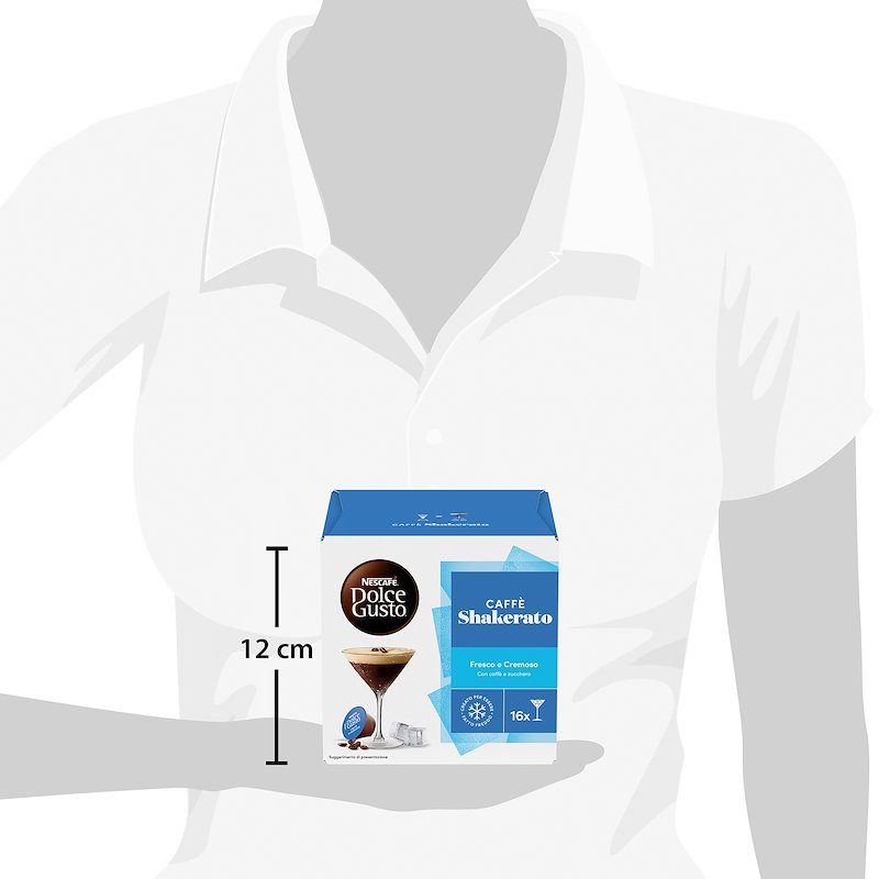 Nestle' Dolce Gusto Caffè Shakerato 16 Capsule 12602908