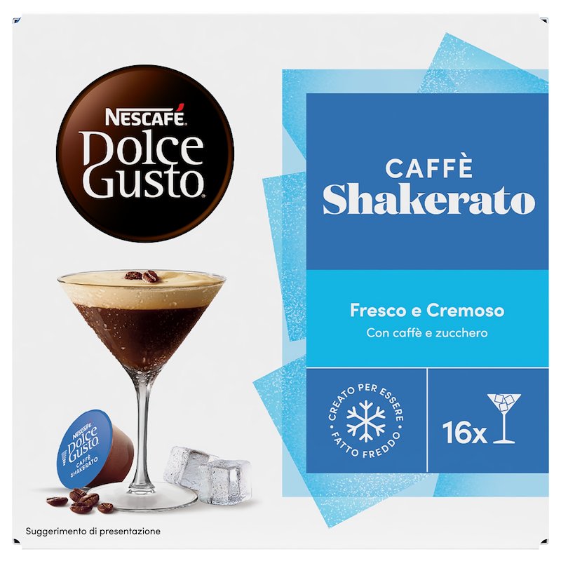 Nestle' Dolce Gusto Caffè Shakerato 16 Capsule 12602908