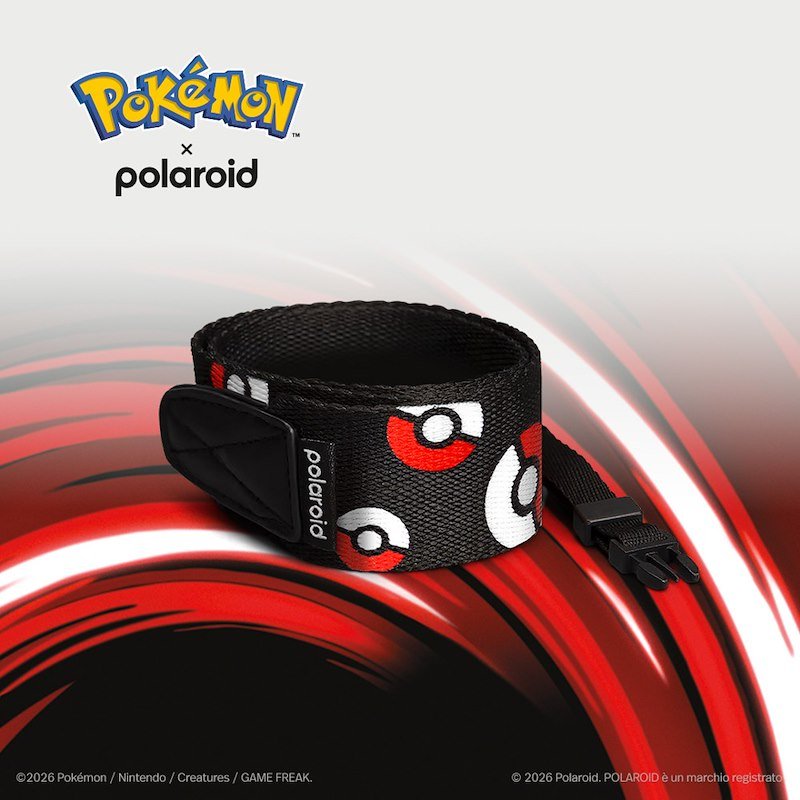 Nikon Tracolla Polaroid Pokemon Flat Strap