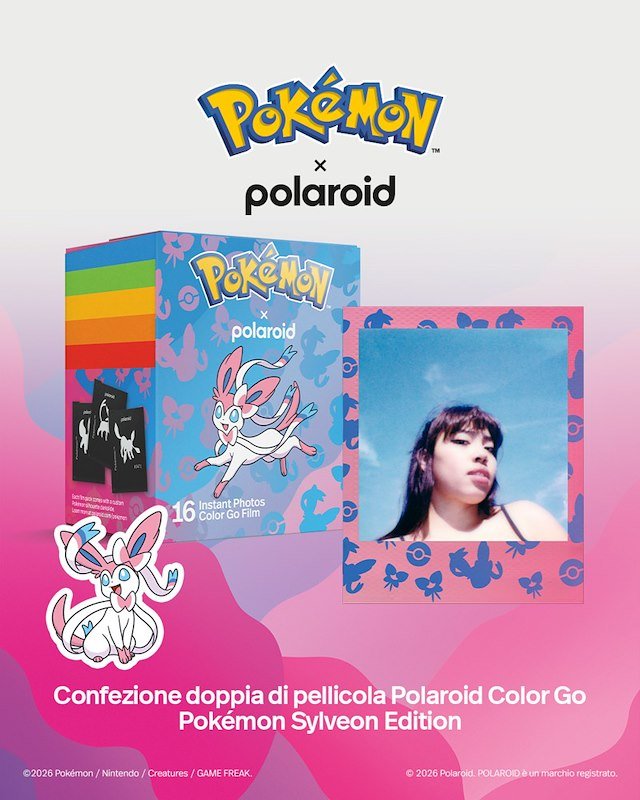 Nikon Pellicola in edizione speciale con cornici di Sylveon Go Film Pokemon Sylveon