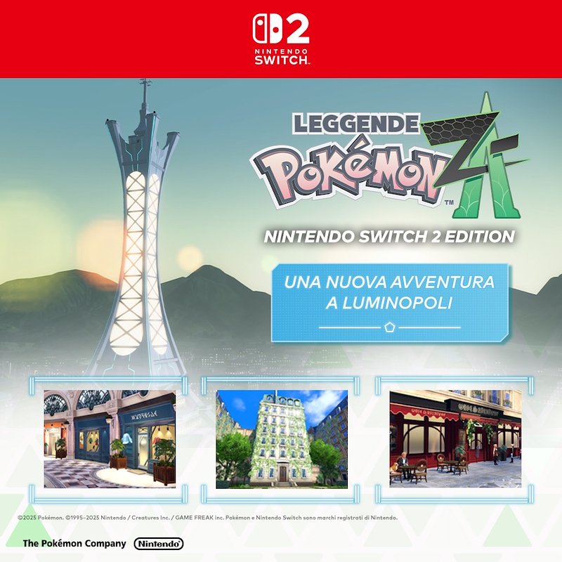 Nintendo 	SWITCH 2 + Pokemon Legends Z-a