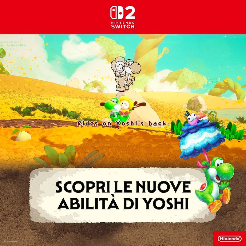 Nintendo Yoshi And The Mysterious Book - Nintendo Switch 2
