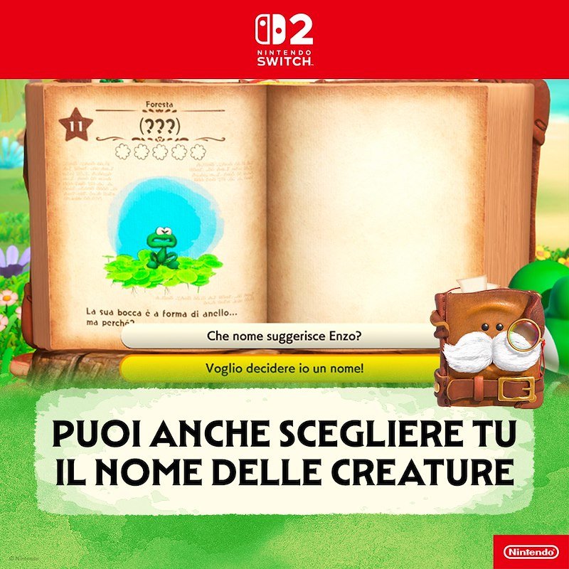 Nintendo Yoshi And The Mysterious Book - Nintendo Switch 2