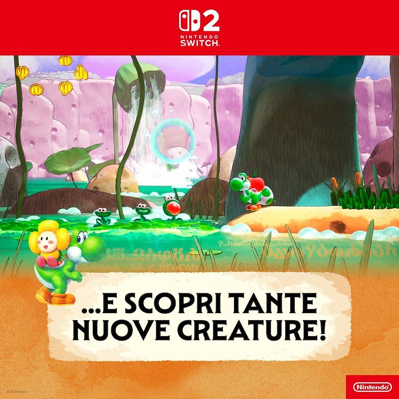 Nintendo Yoshi And The Mysterious Book - Nintendo Switch 2