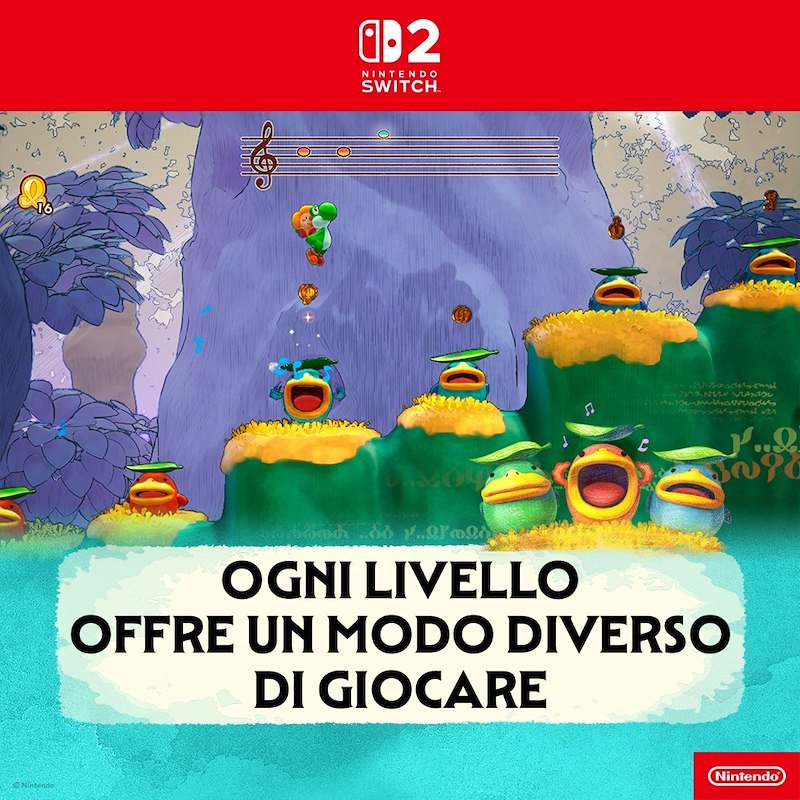 Nintendo Yoshi And The Mysterious Book - Nintendo Switch 2